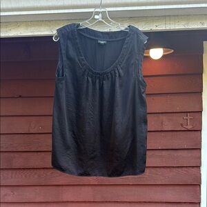 Talbots Black Sleeveless Top